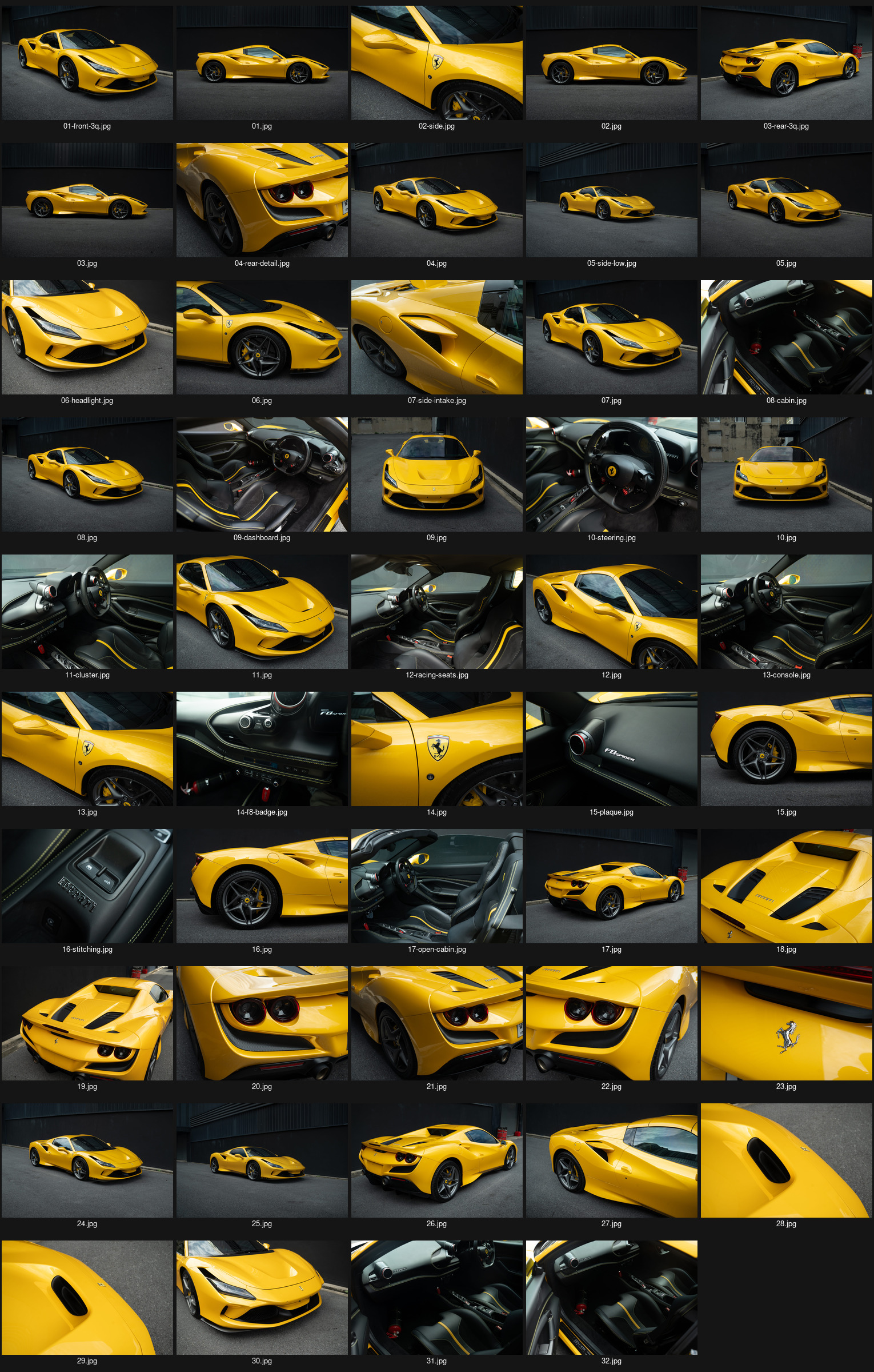 Ferrari F8 Spider — Tri-Coat Yellow (33)