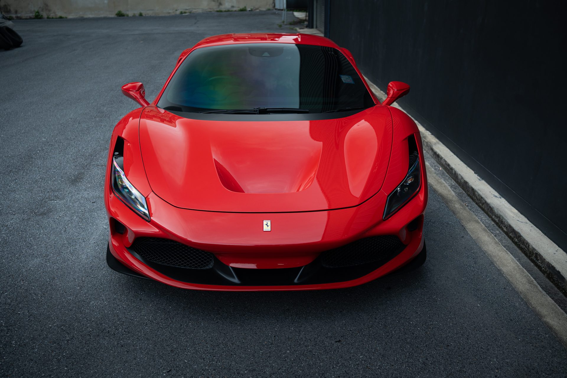 Ferrari F8 Tributo — front three-quarter