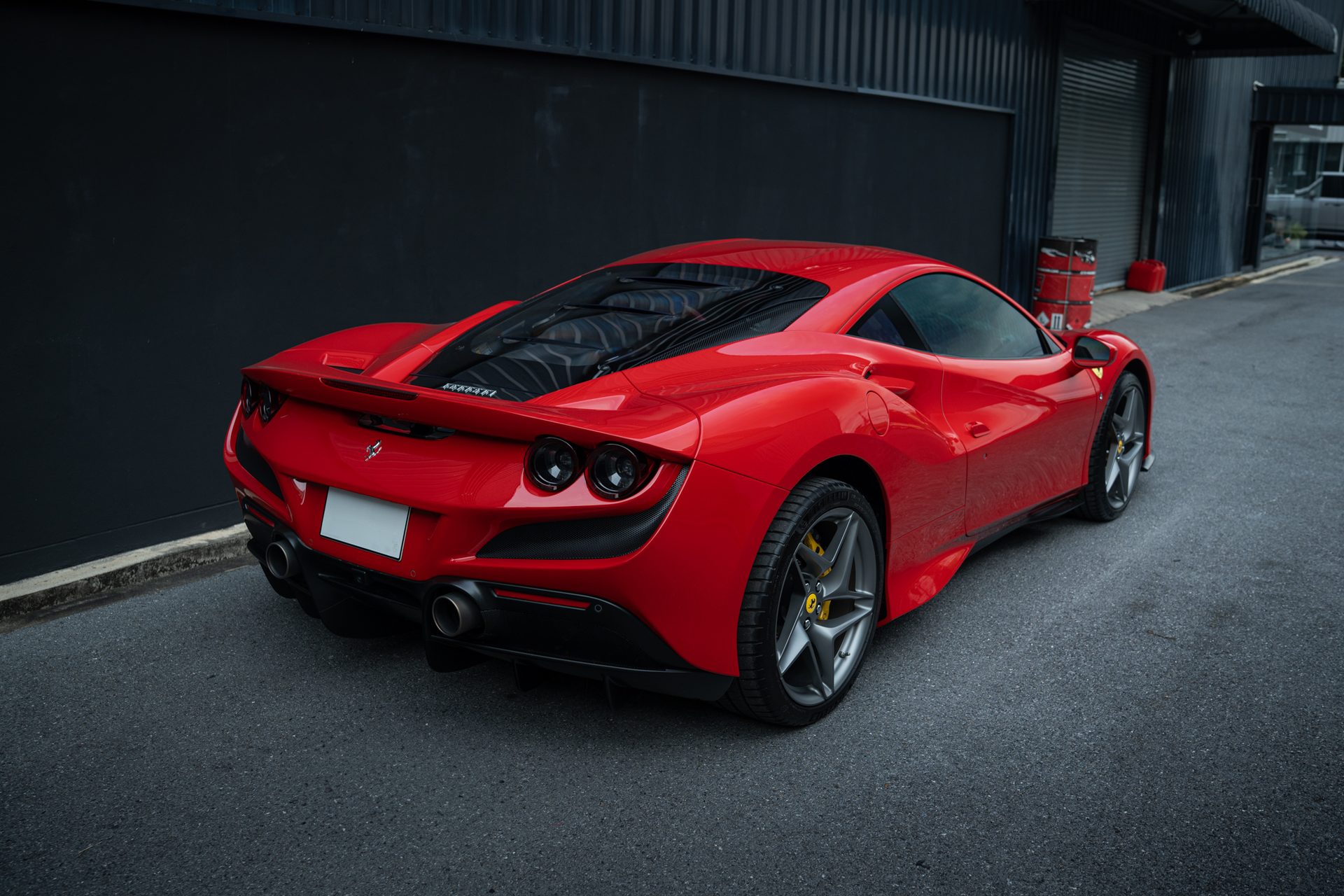 Ferrari F8 Tributo — rear three-quarter